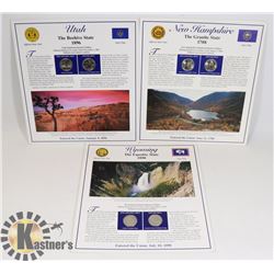 UNCIRCULATED STATE QUARTERS MINT & STAMPS