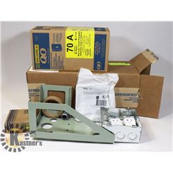 SQUARE D 70 AMP BREAKER  20 AMP BREAKER