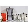 Image 1 : LOT OF 5 ESPRESSO MAKERS VARIOUS SIZES