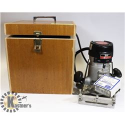 CRAFTSMAN ROUTER IN WOOD BOX