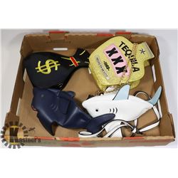 LOT OF 4 ASSORTED "BLING" PURSES INCL TEQUILA,