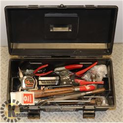 19" BLACK TOOLBOX W/ TOOLS