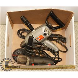 BLACK & DECKER IMPACT DRILL & GRINDER