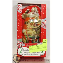 COCA COLA PLAYING CARDS IN TIN