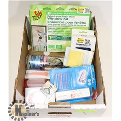 FLAT OF ASSORTED ITEMS