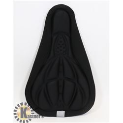 BLACK GEL PAD BICYCLE SEAT COVER