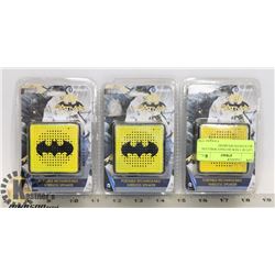 LOT OF 3 NEW BATMAN WIRELESS BLUETOOTH SPEAKERS