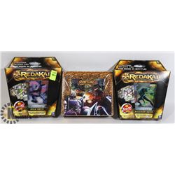 LOT OF 3 REDAKAI SETS