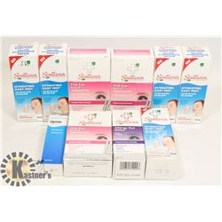 BAG OF ASSORTED EYE DROPS