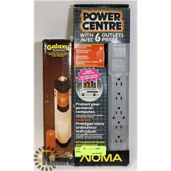 UNUSED POWER OUTLET W/ SURGE PROTECTION & GALAXY