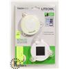 Image 1 : NEW LITEOWL SOLAR LED 2PC NIGHT LIGHT SET