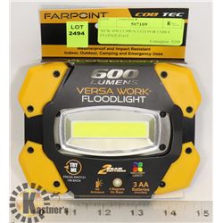 NEW 600 LUMEN LED PORTABLE FLOODLIGHT