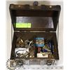 Image 1 : TREASURE CHEST FILLED W/ ESTATE CONTENTS