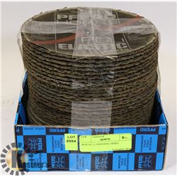 BOX OF 31 GRINDING DISKS