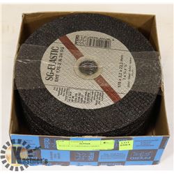 BOX OF 25 GRINDING DISKS