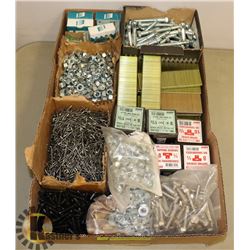 BOX OF ASSORTED HARDWARE