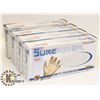 Image 1 : 4 BOXES OF RUBBER GLOVES