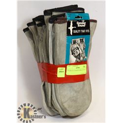 9 PAIR OF GANDER WORK GLOVES