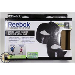 REEBOK TONING BRAIDED LATERAL RESISTOR RATED