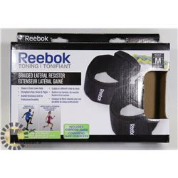 REEBOK TONING BRAIDED LATERAL RESISTOR RATED