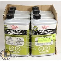 6 CONTAINERS OF DIESEL FUEL CONDITIONER