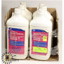6 CONTAINERS OF METHYL HYDRATE