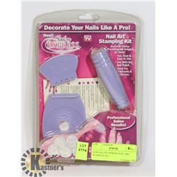 NEW SALON EXPRESS NAIL ART STAMPING KIT -