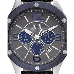 NEW ARMANI EXCHANGE TRIPLE CHRONO 44MM WATCH