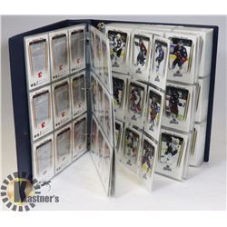 BINDER OF HOCKEY CARDS
