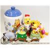 Image 1 : LOT OF WINNIE THE POOH COLLECTIBLES:  COOKIE