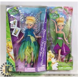 LOT OF 2 TINKER BELL DOLLS