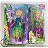 Image 1 : LOT OF 2 TINKER BELL DOLLS