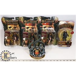 LOT OF COLLECTIBLES:  PIRATES OF THE CARIBBEAN