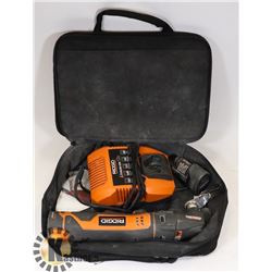 RIDGID JOBMAX MULTITOOL INCLUDES CHARGER, EXTRA