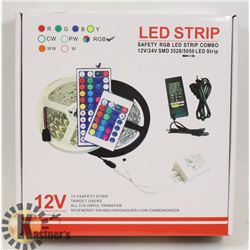 LOT OF 1 NEW LED STRIP KIT 32.8 FT (2 ROLLS)