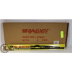 PACK OF 5 NEW 21" ALL SEASON WIPER BLADES