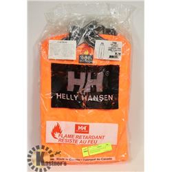 NEW HELLY HANSEN SIZE M DOUBLE BIB RAIN