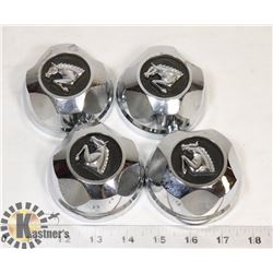 SET OF 4 MUSTANG CENTER CAPS