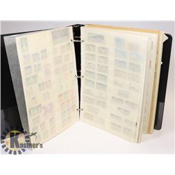 BINDER OF OLD WORLD ESTATE STAMPS