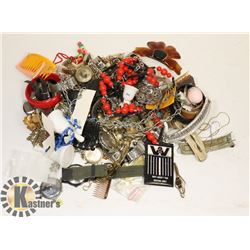 3 LB BAG OF ESTATE JEWELRY