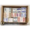 Image 1 : 12 X 100 BUNDLED & CATALOGUED OLD CANADIAN STAMPS