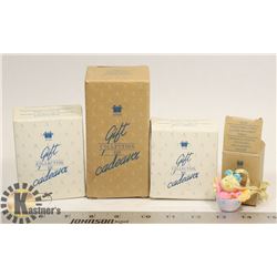 BOX OF 4 EASTER ORNAMENTS