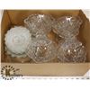 Image 1 : LARGE BOX OF ASSORTED GLASS DISHES