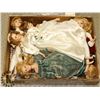 Image 1 : LOT OF 6 PORCELAIN DOLLS