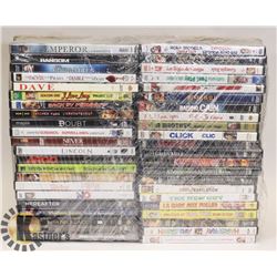 FLAT OF ASSORTED DVDS