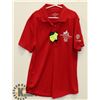 Image 1 : RED WOMENS POLO SIZE SMALL.