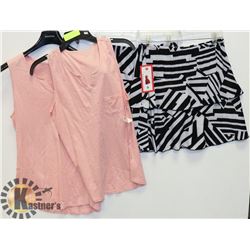 LOT OF 4 NEW LADIES SZ S AND MED CLOTHING