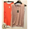 Image 1 : TWO WOMEN'S ARTICLES OF CLOTHING: DKR SLEEVELESS