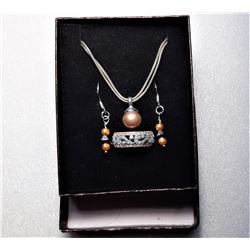 17)  SILVER TONE DOUBLE 16" SNAKE CHAIN