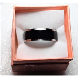 10)  STAINLESS STEEL BLACK & SILVER